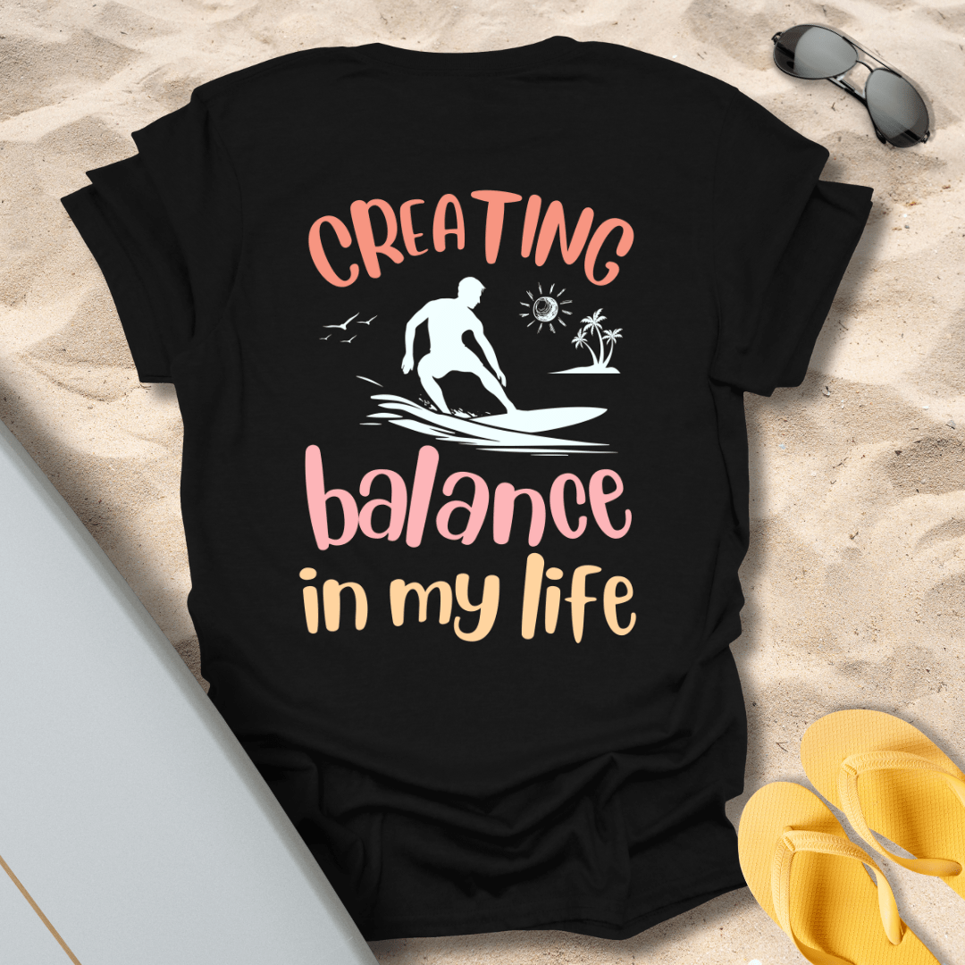 T-Shirt Black / S Creating Balance T-Shirt