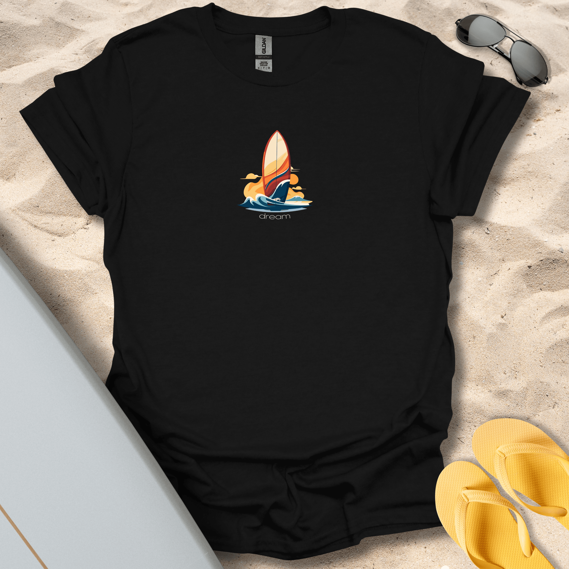 T-Shirt Black / S Dream Surf T-Shirt
