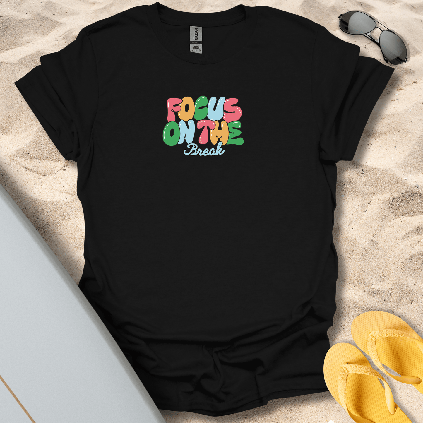 T-Shirt Black / S Focus On The Break T-Shirt