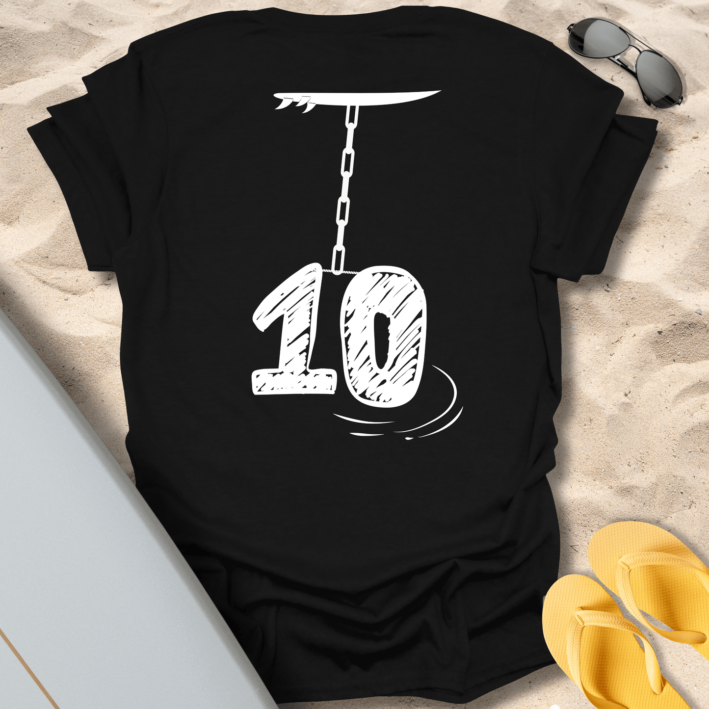 T-Shirt Black / S Hang 10 T-Shirt