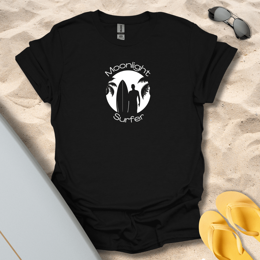T-Shirt Black / S Moonlight Surfer T-Shirt