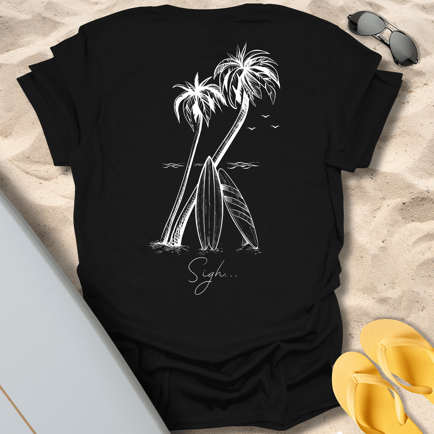 T-Shirt Black / S Sigh T-Shirt