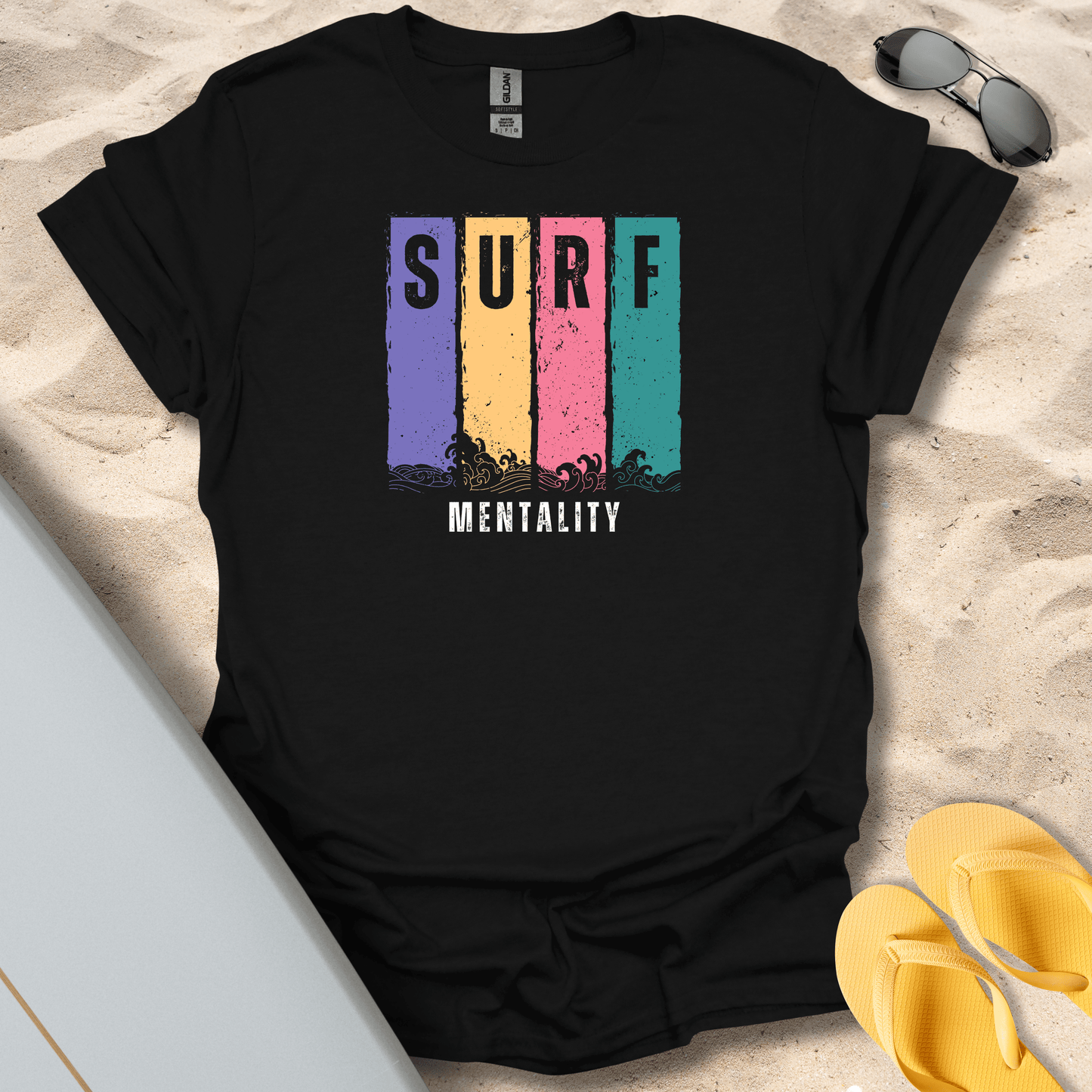 T-Shirt Black / S Surf Mentality T-Shirt