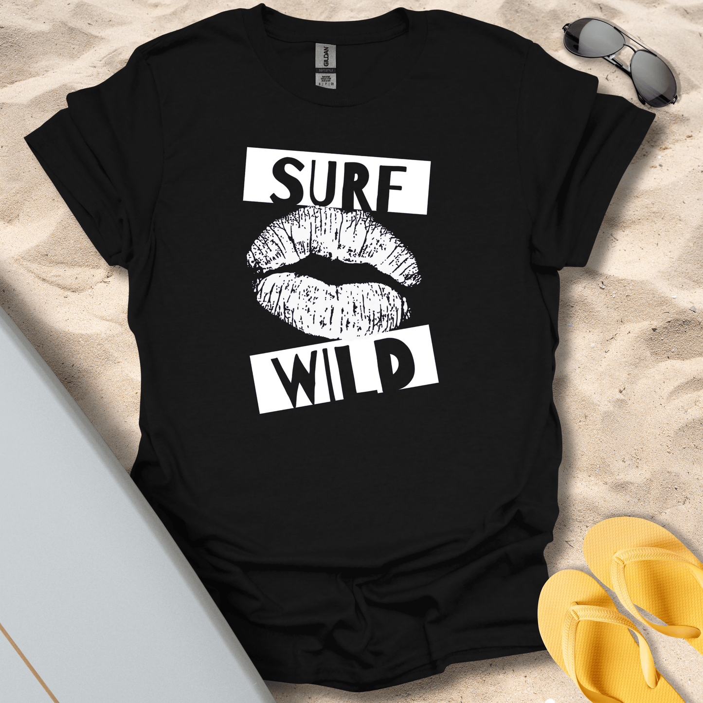T-Shirt Black / S Surf Wild T-Shirt