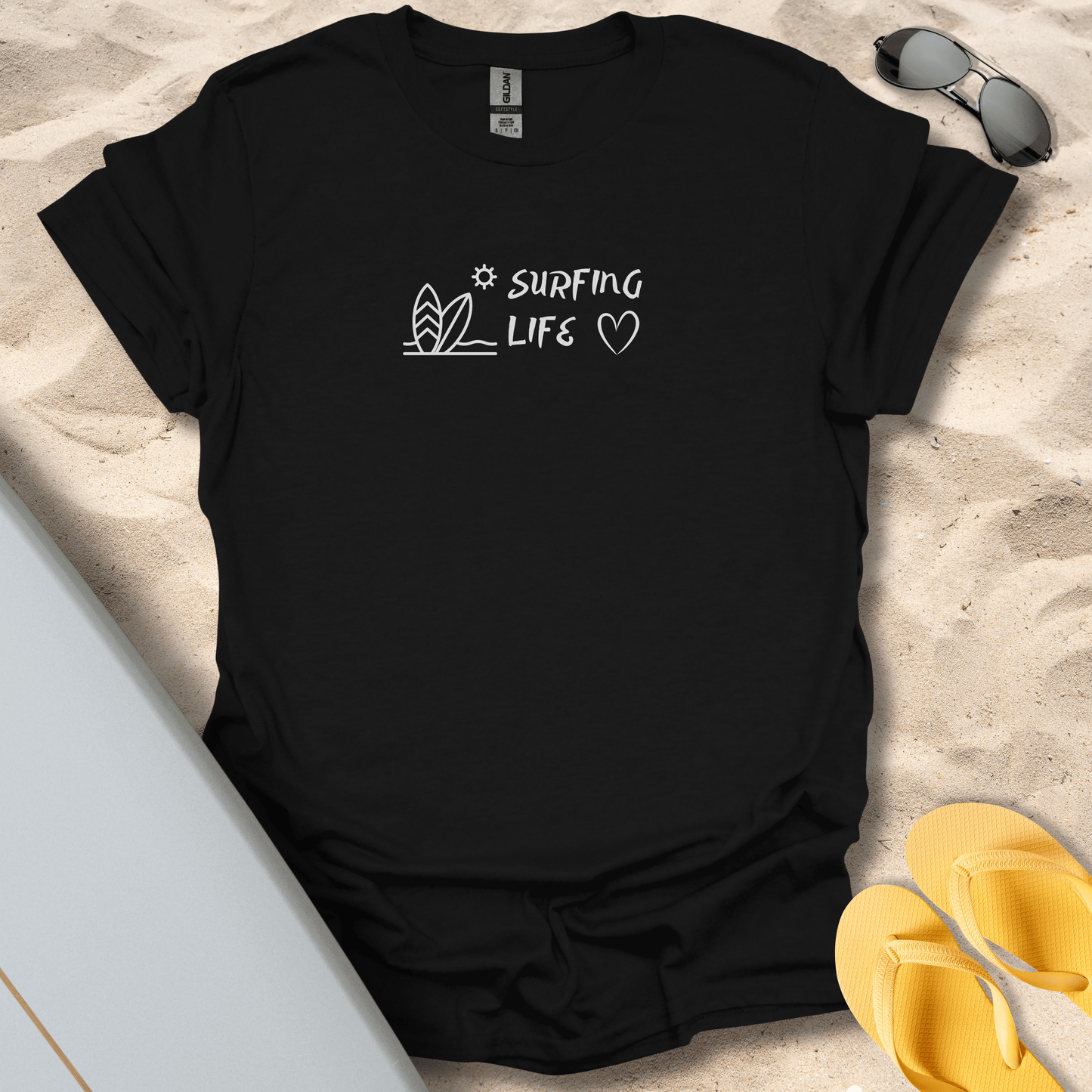 T-Shirt Black / S Surfing Life T-Shirt