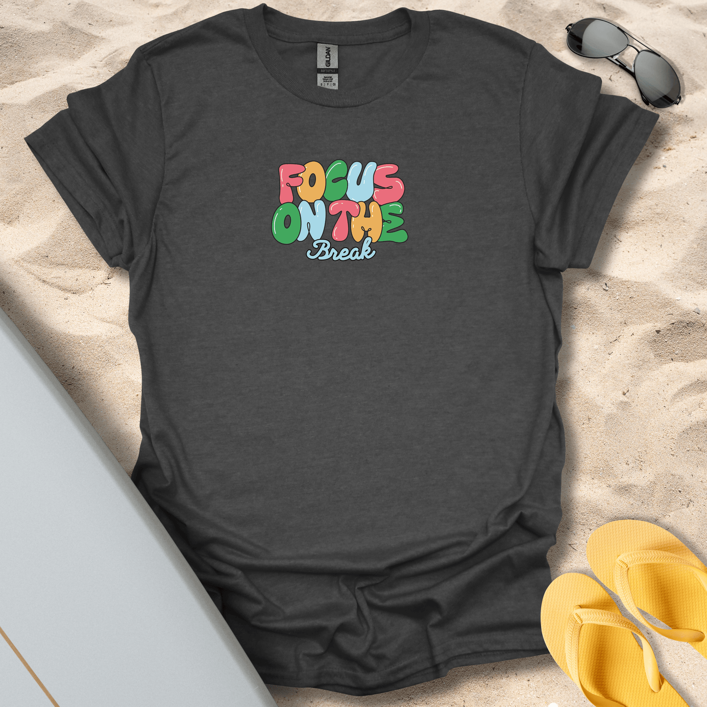 T-Shirt Dark Heather / S Focus On The Break T-Shirt