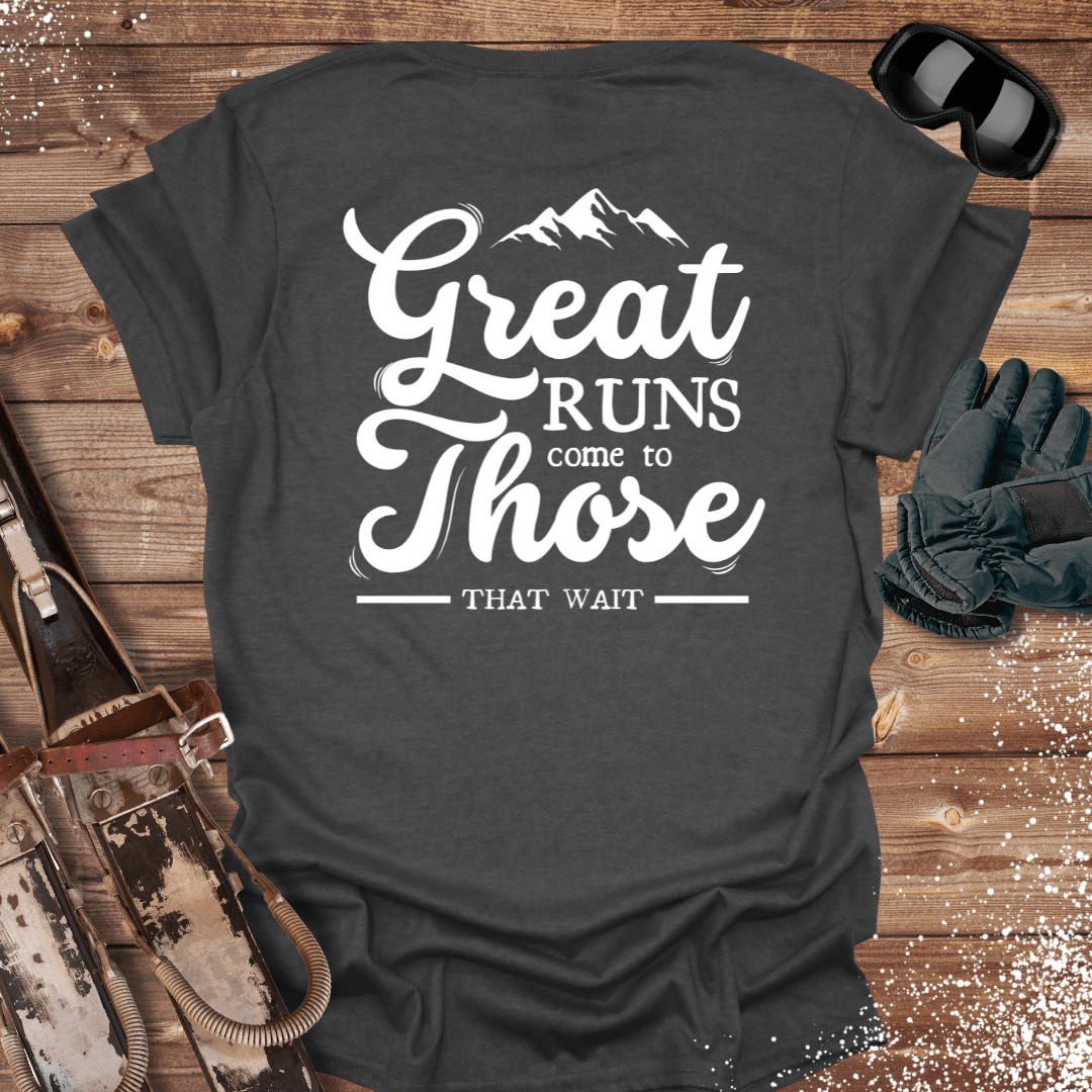 T-Shirt Dark Heather / S Great Runs T-Shirt