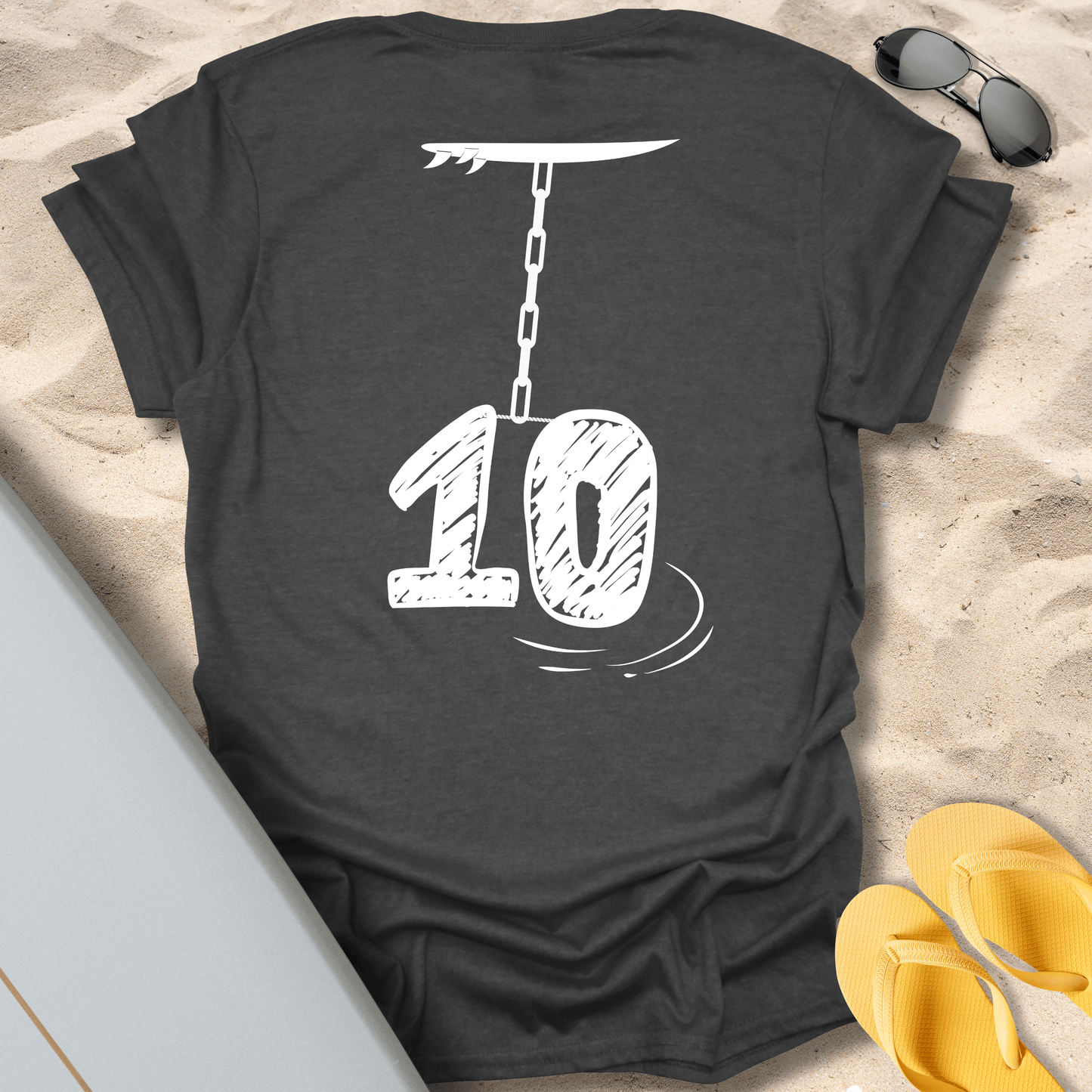 T-Shirt Dark Heather / S Hang 10 T-Shirt