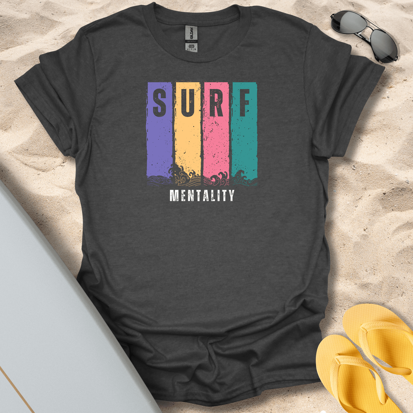T-Shirt Dark Heather / S Surf Mentality T-Shirt