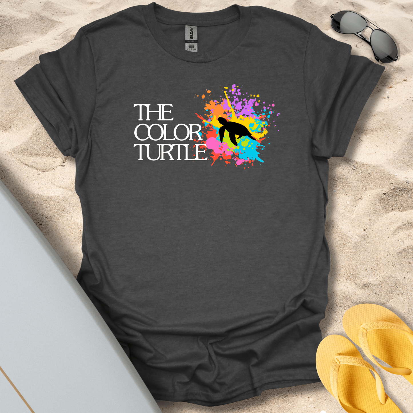 T-Shirt Dark Heather / S The Color Turtle T-Shirt