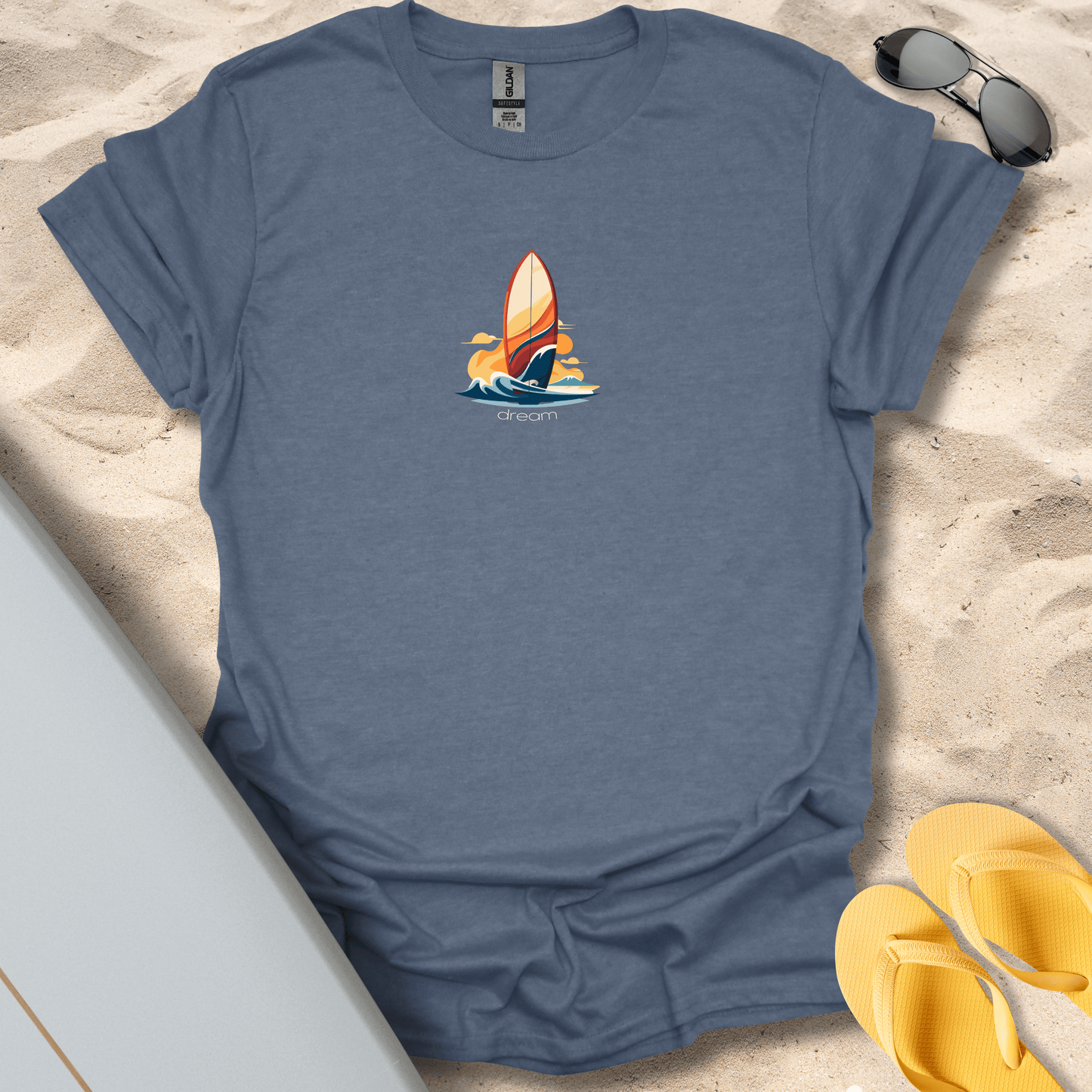 T-Shirt Heather Indigo / S Dream Surf T-Shirt
