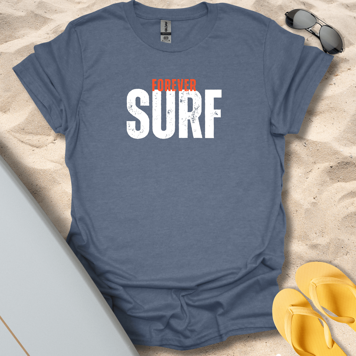T-Shirt Heather Indigo / S Forever Surf T-Shirt