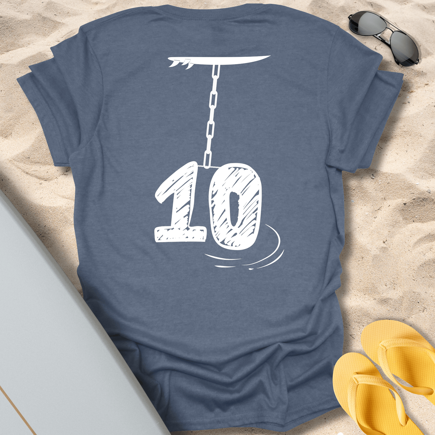 T-Shirt Heather Indigo / S Hang 10 T-Shirt