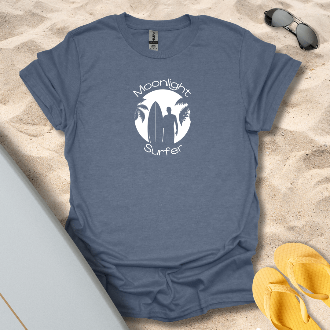 T-Shirt Heather Indigo / S Moonlight Surfer T-Shirt