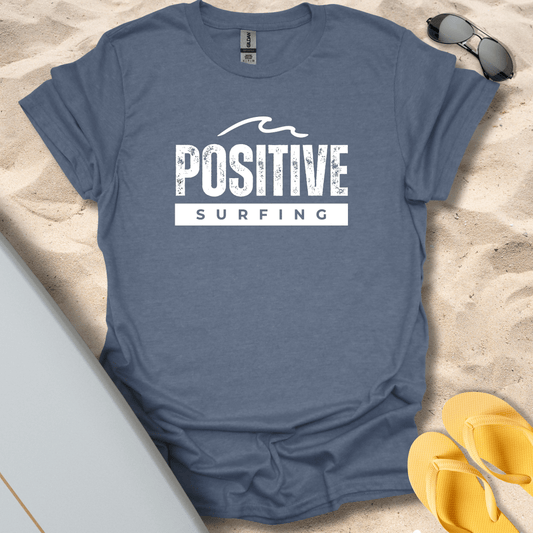 T-Shirt Heather Indigo / S Postive Surfer T-Shirt