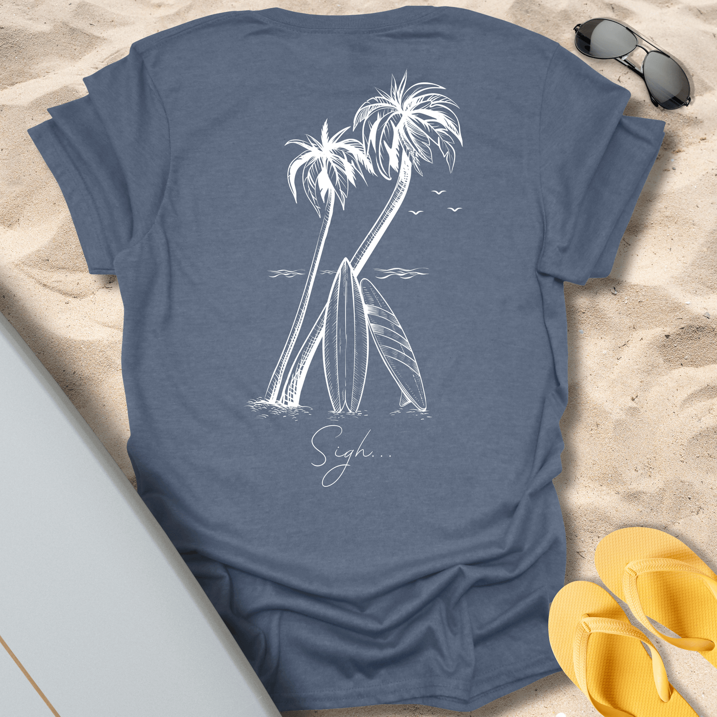 T-Shirt Heather Indigo / S Sigh T-Shirt