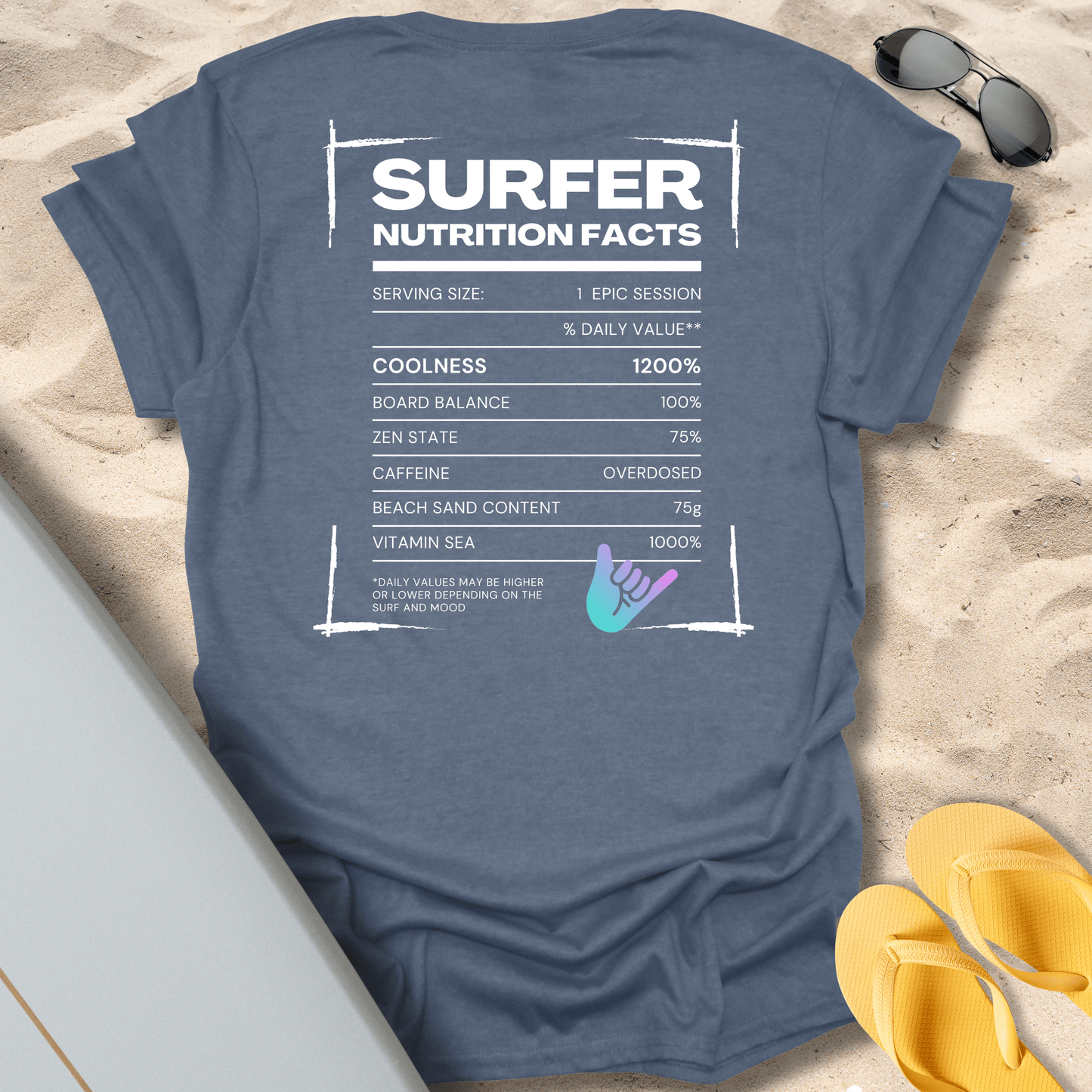 T-Shirt Heather Indigo / S Surfer Nutrition T-Shirt