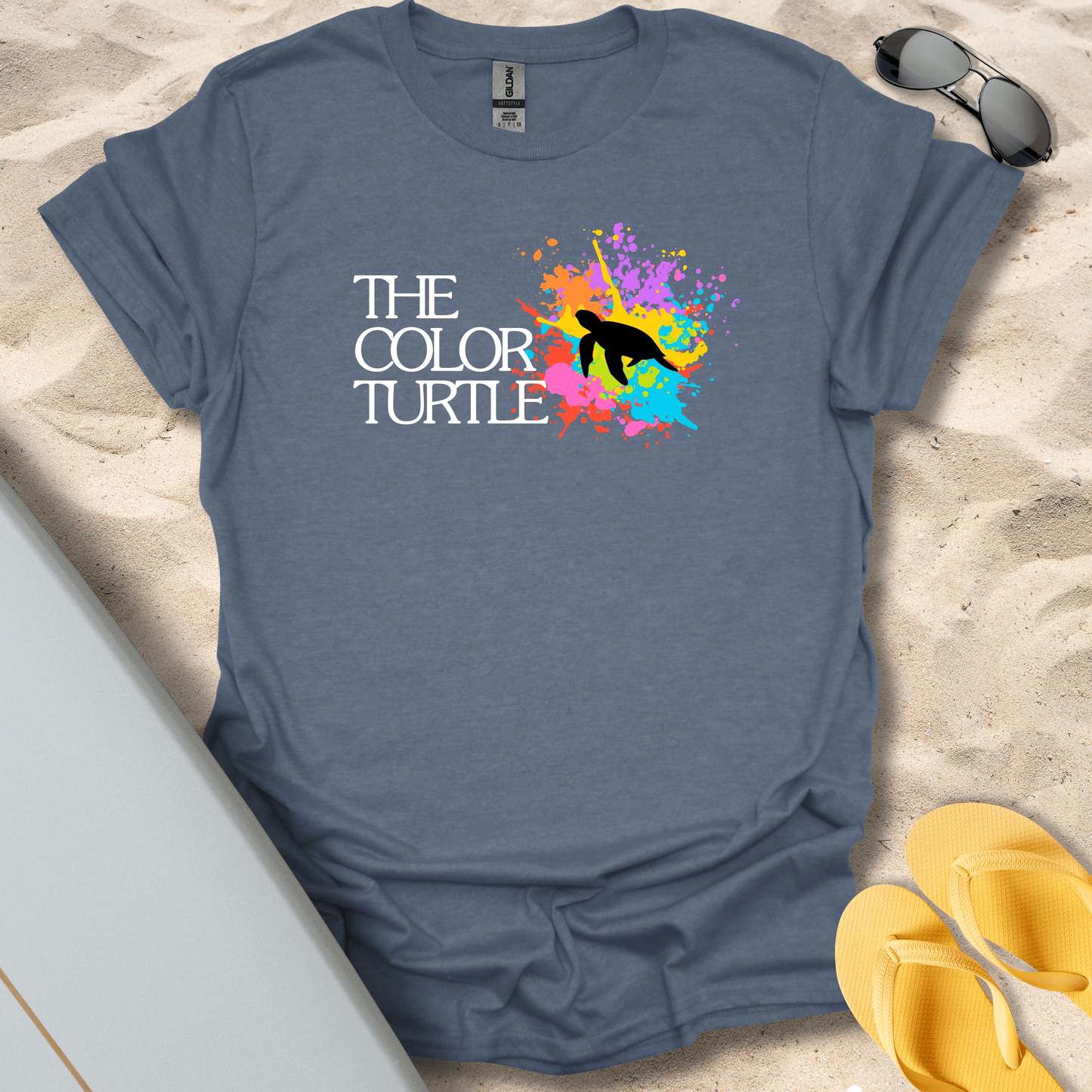 T-Shirt Heather Indigo / S The Color Turtle T-Shirt