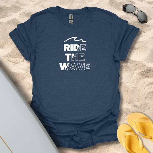 T-Shirt Heather Navy / S Ride The Wave T-Shirt