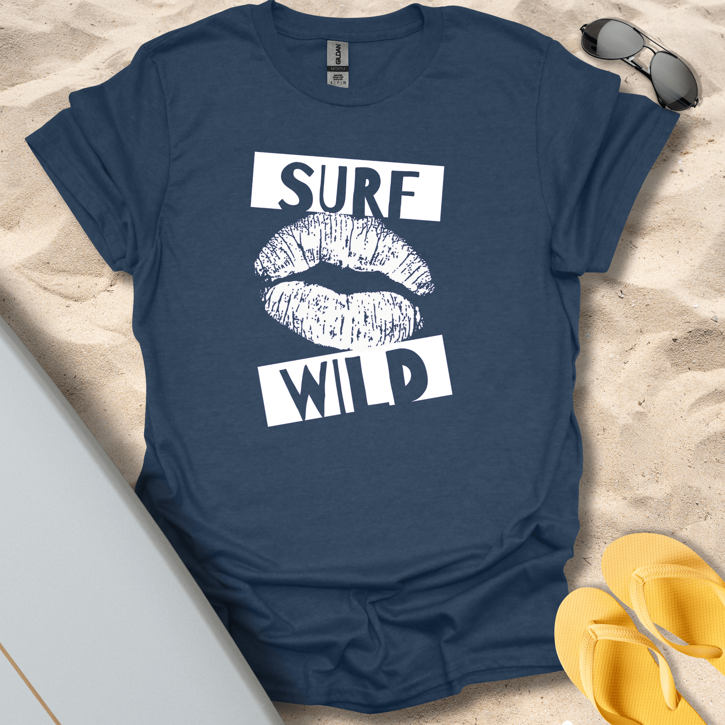 T-Shirt Heather Navy / S Surf Wild T-Shirt