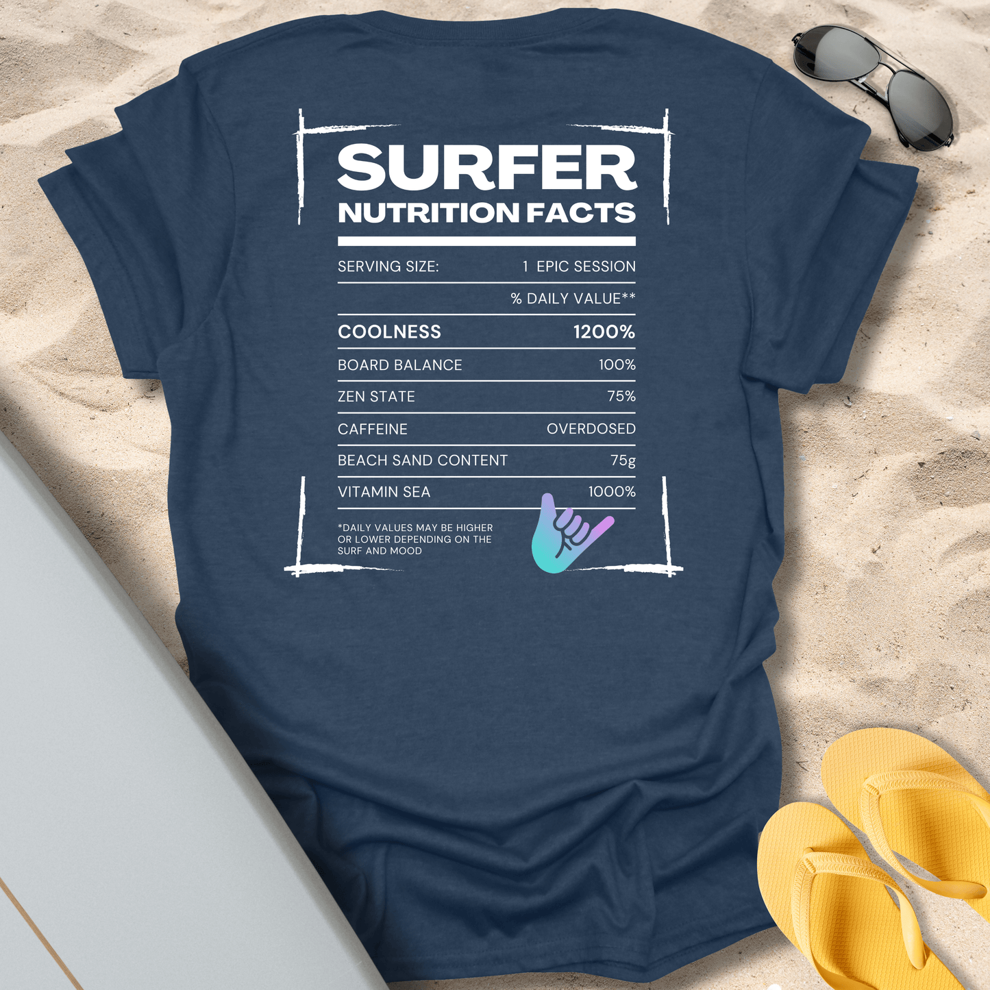T-Shirt Heather Navy / S Surfer Nutrition T-Shirt