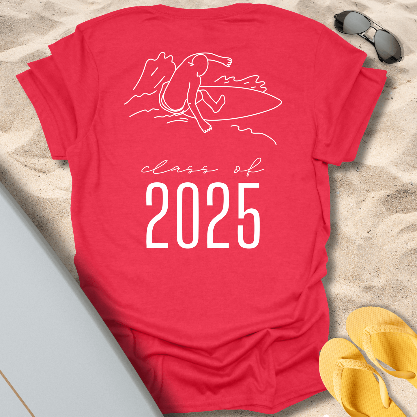 T-Shirt Heather Red / S Class of 2025 T-Shirt