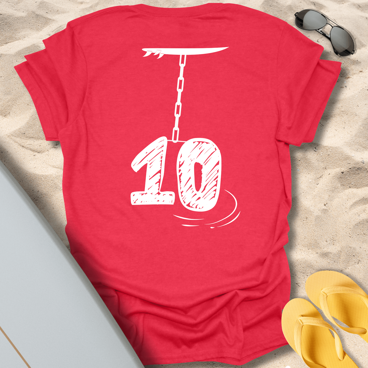 T-Shirt Heather Red / S Hang 10 T-Shirt