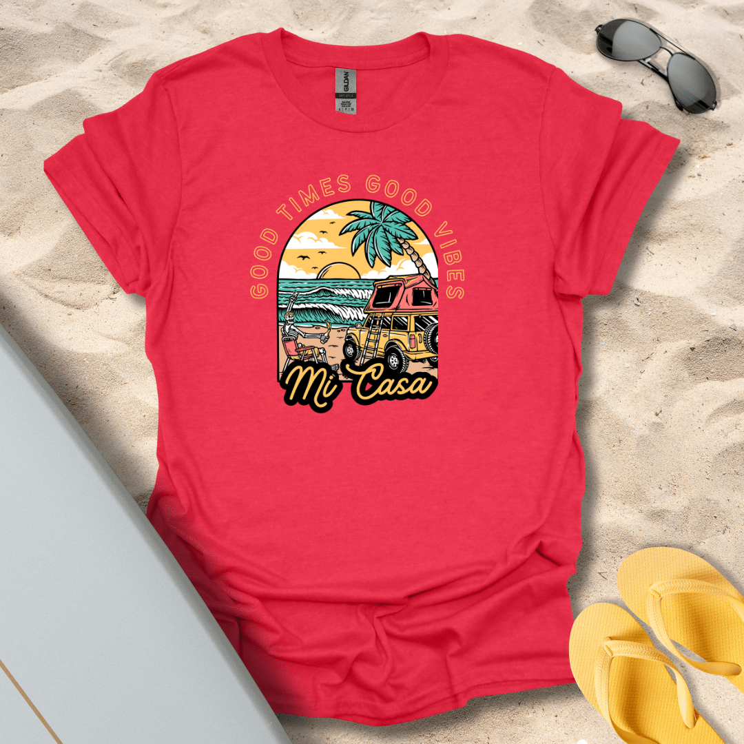 T-Shirt Heather Red / S Mi Casa T-Shirt