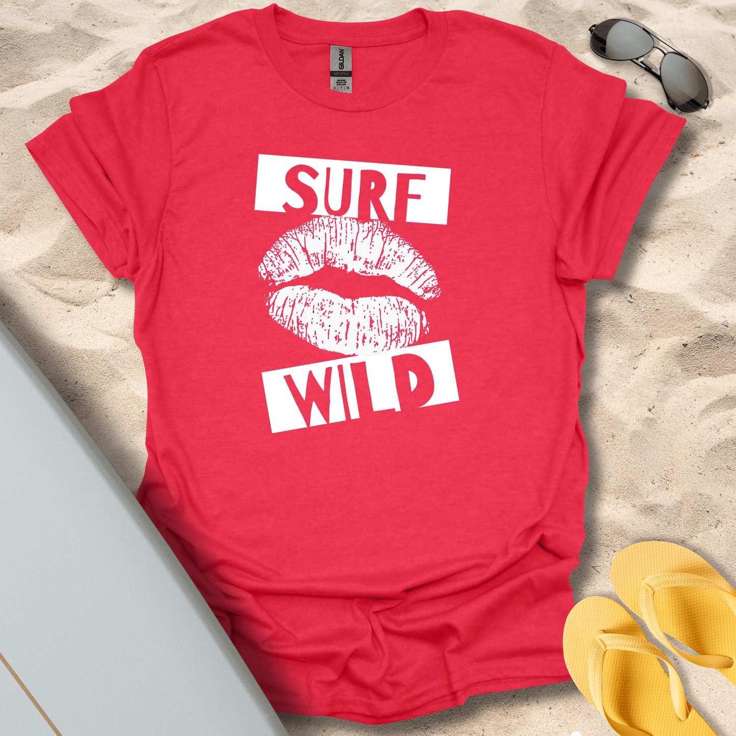 T-Shirt Heather Red / S Surf Wild T-Shirt