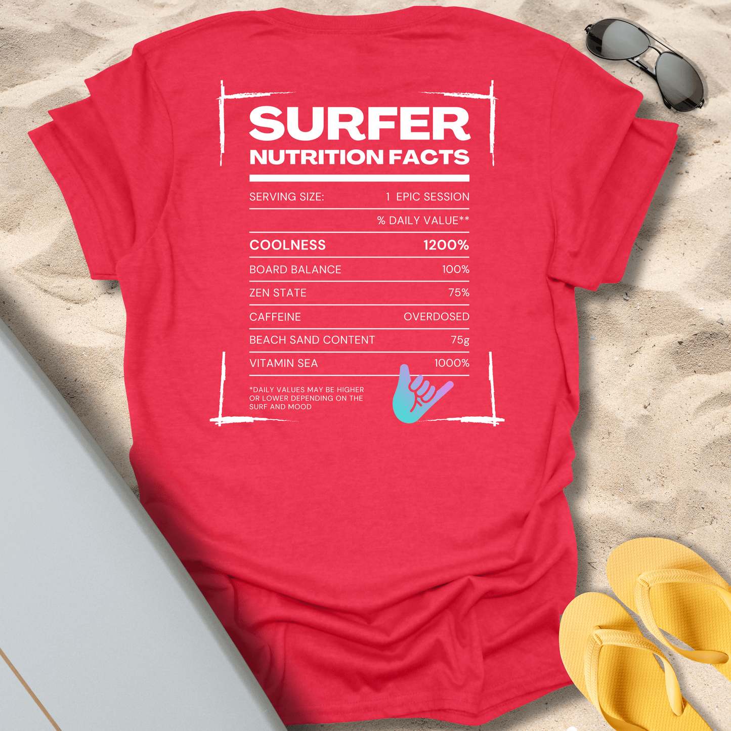 T-Shirt Heather Red / S Surfer Nutrition T-Shirt