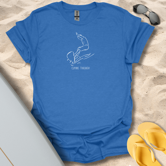 T-Shirt Heather Royal / S Coming Through T-Shirt
