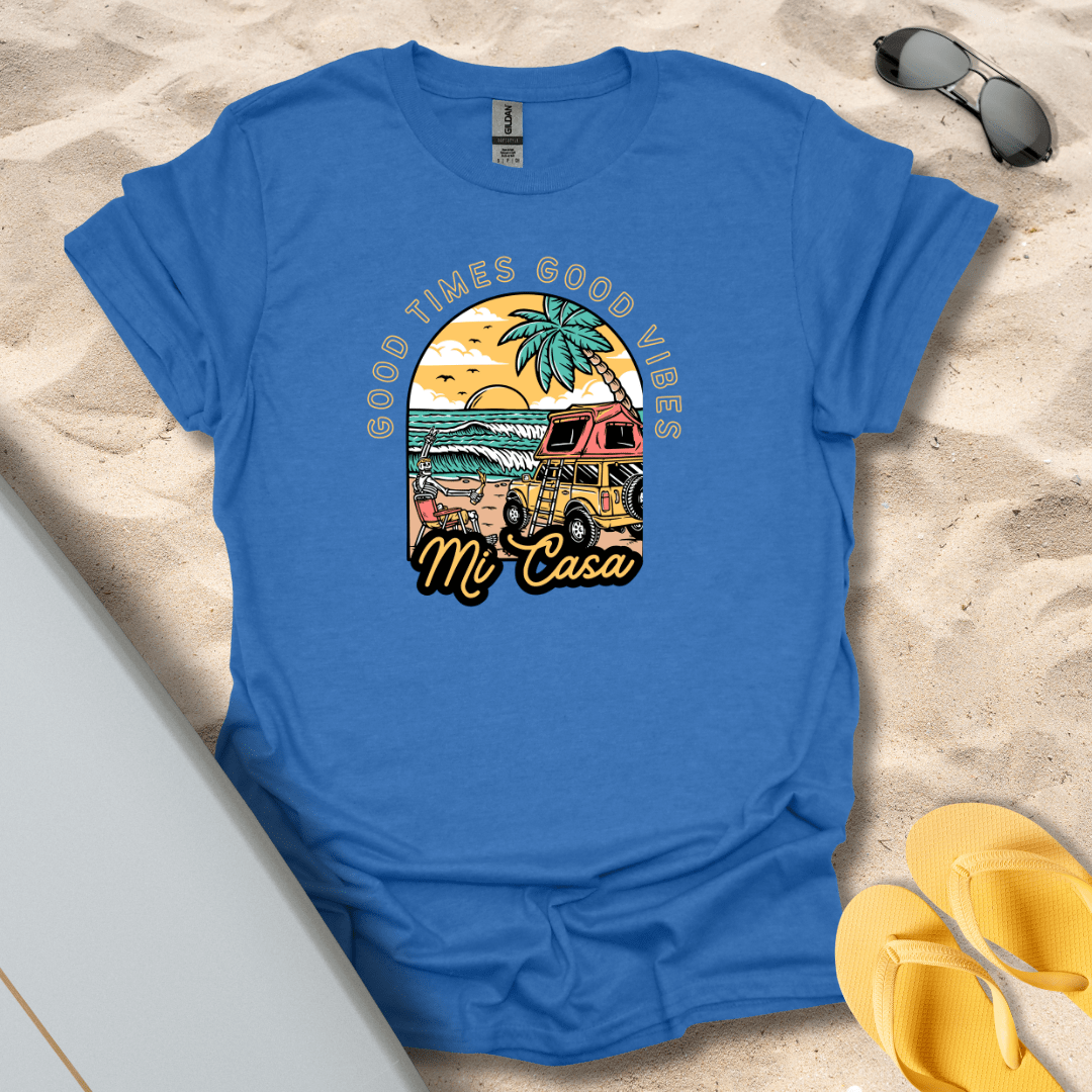 T-Shirt Heather Royal / S Mi Casa T-Shirt