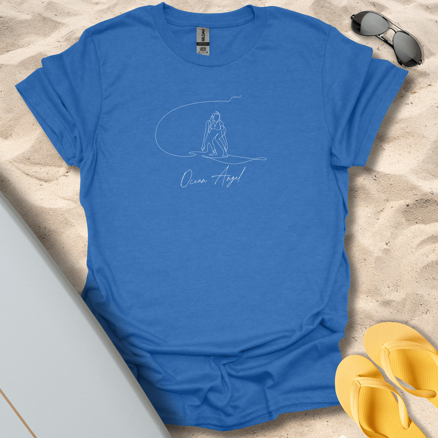 T-Shirt Heather Royal / S Ocean Angel T-Shirt