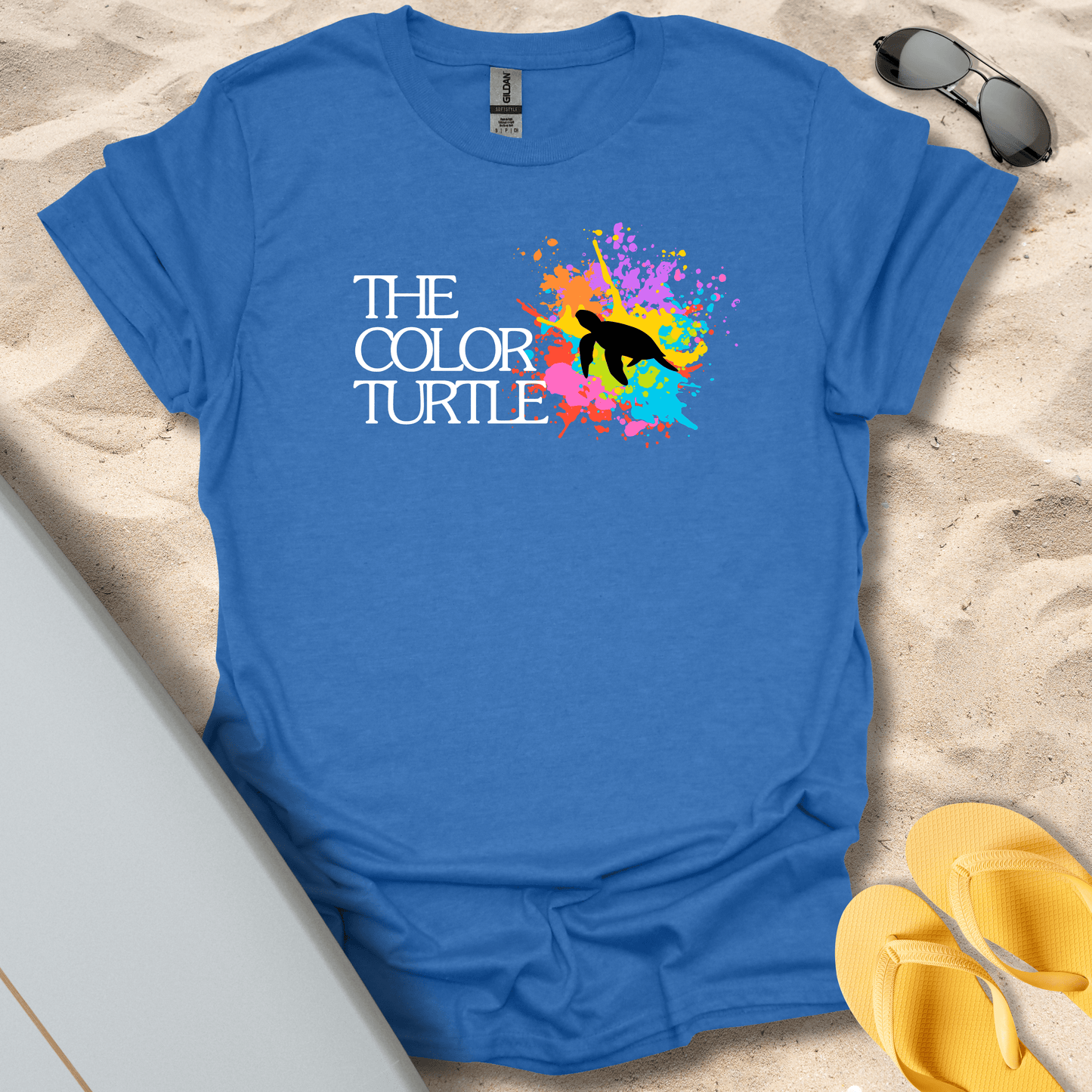 T-Shirt Heather Royal / S The Color Turtle T-Shirt