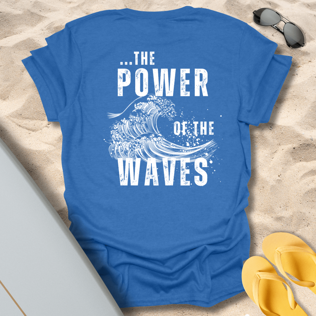 T-Shirt Heather Royal / S The Power of the Waves T-Shirt