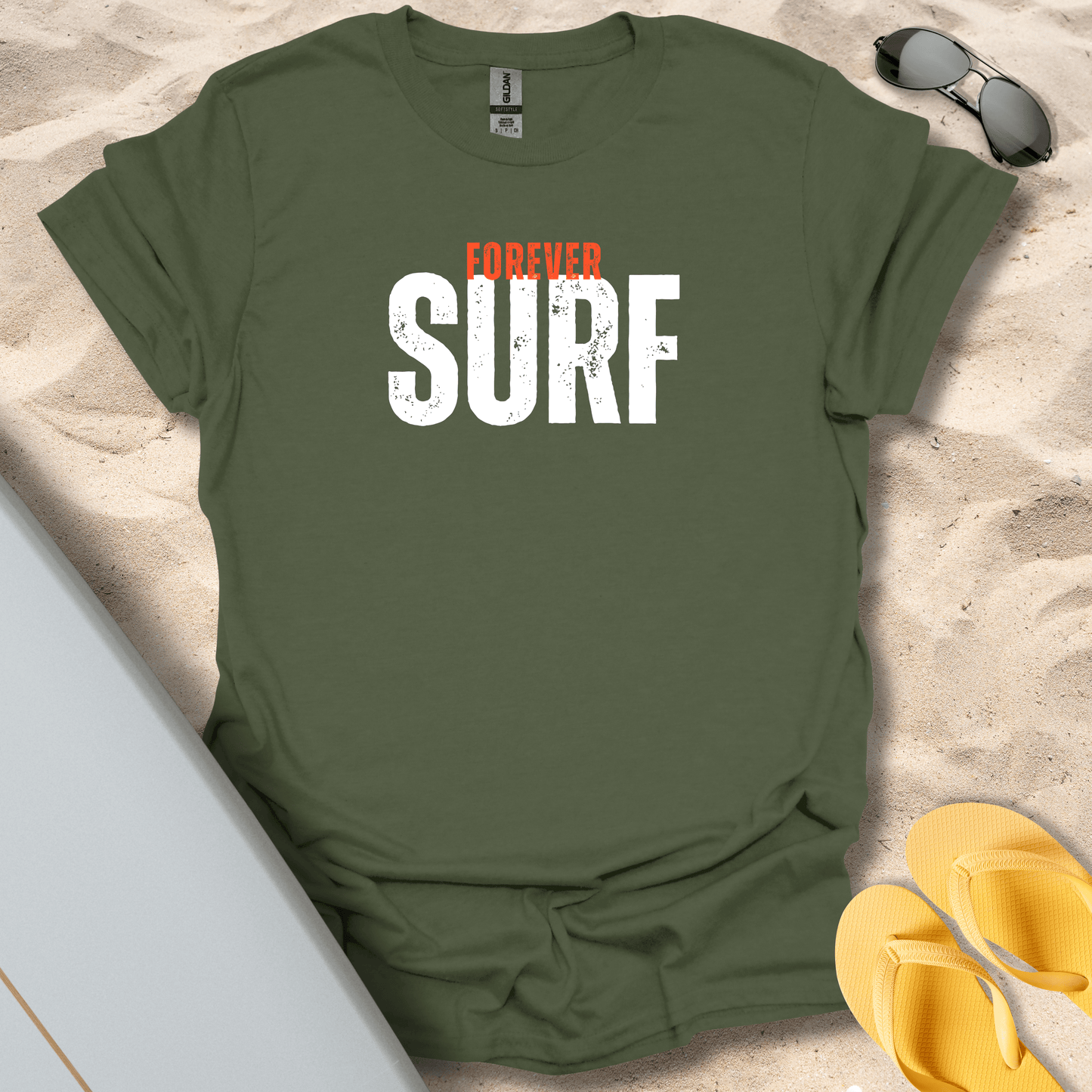 T-Shirt Military Green / S Forever Surf T-Shirt