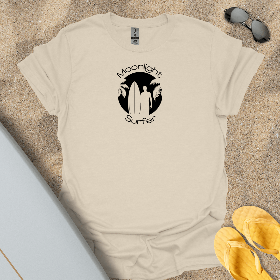 T-Shirt Natural / S Moonlight Surfer T-Shirt