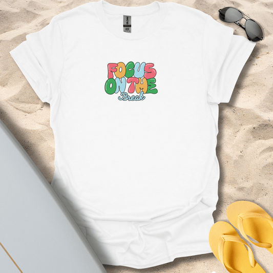 T-Shirt White / S Focus On The Break T-Shirt
