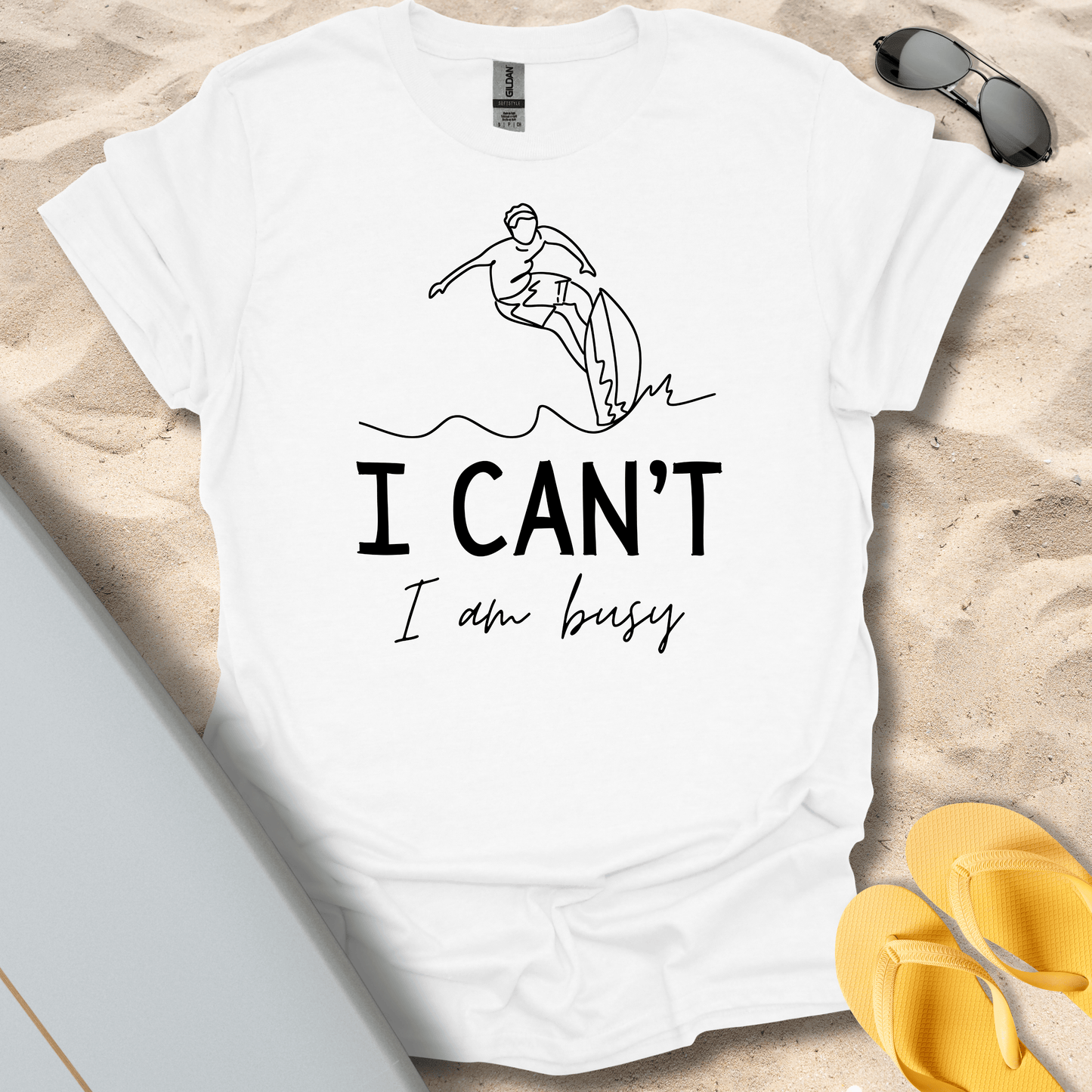 T-Shirt White / S I Can't I'm Busy T-Shirt