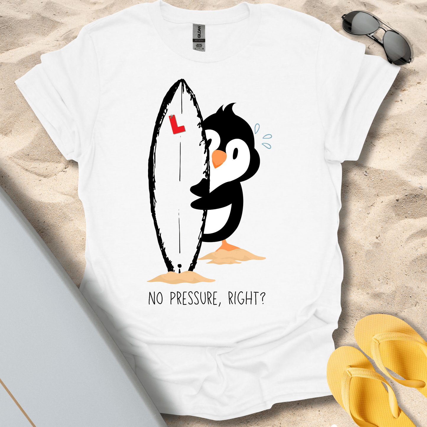 T-Shirt White / S No Pressure T-Shirt