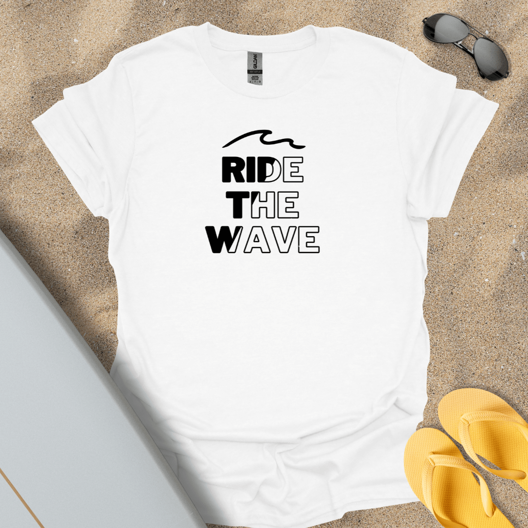 T-Shirt White / S Ride The Wave T-Shirt
