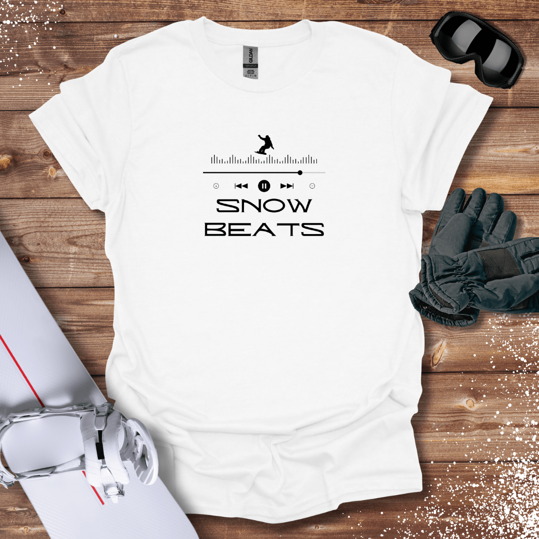 T-Shirt White / S Snow Beats - Board T-Shirt