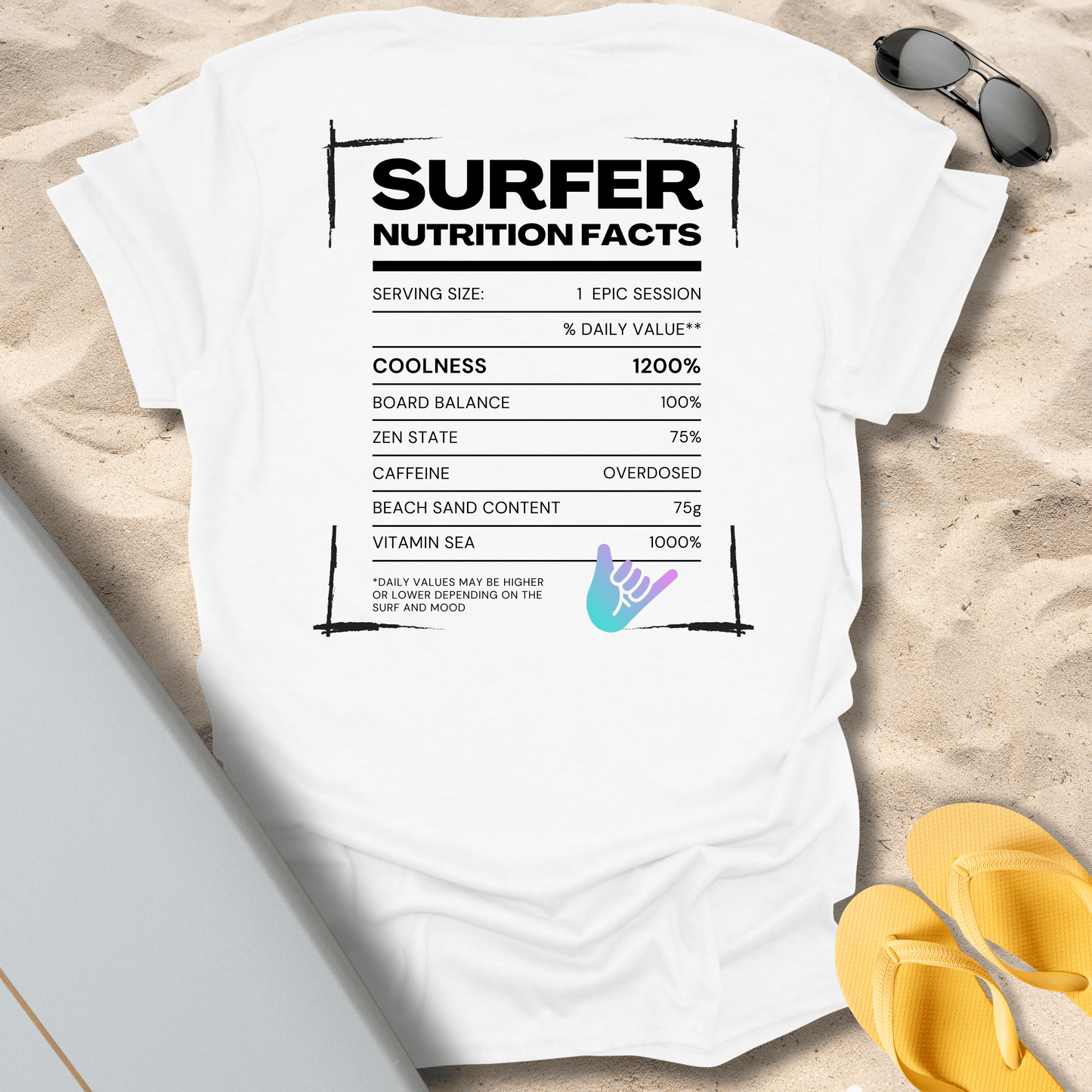 T-Shirt White / S Surfer Nutrition T-Shirt