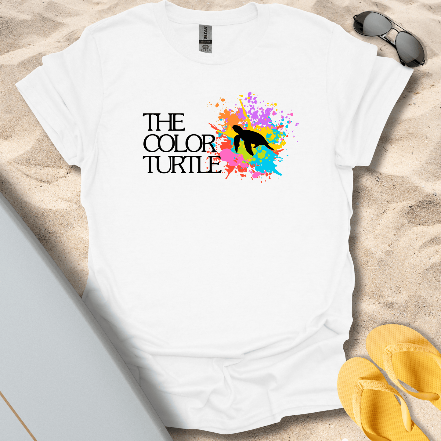 T-Shirt White / S The Color Turtle T-Shirt