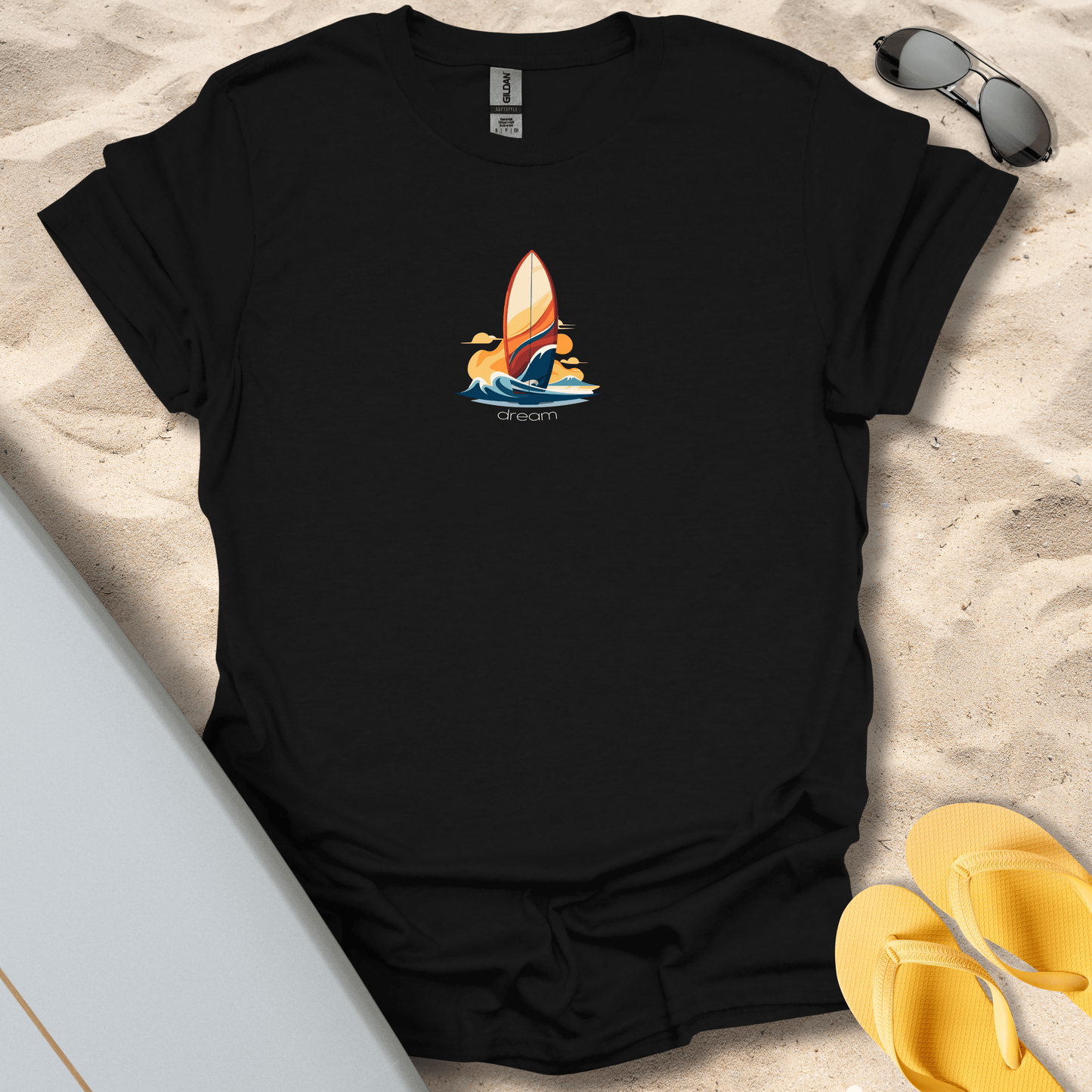 T-Shirt Black / S Dream Surf T-Shirt