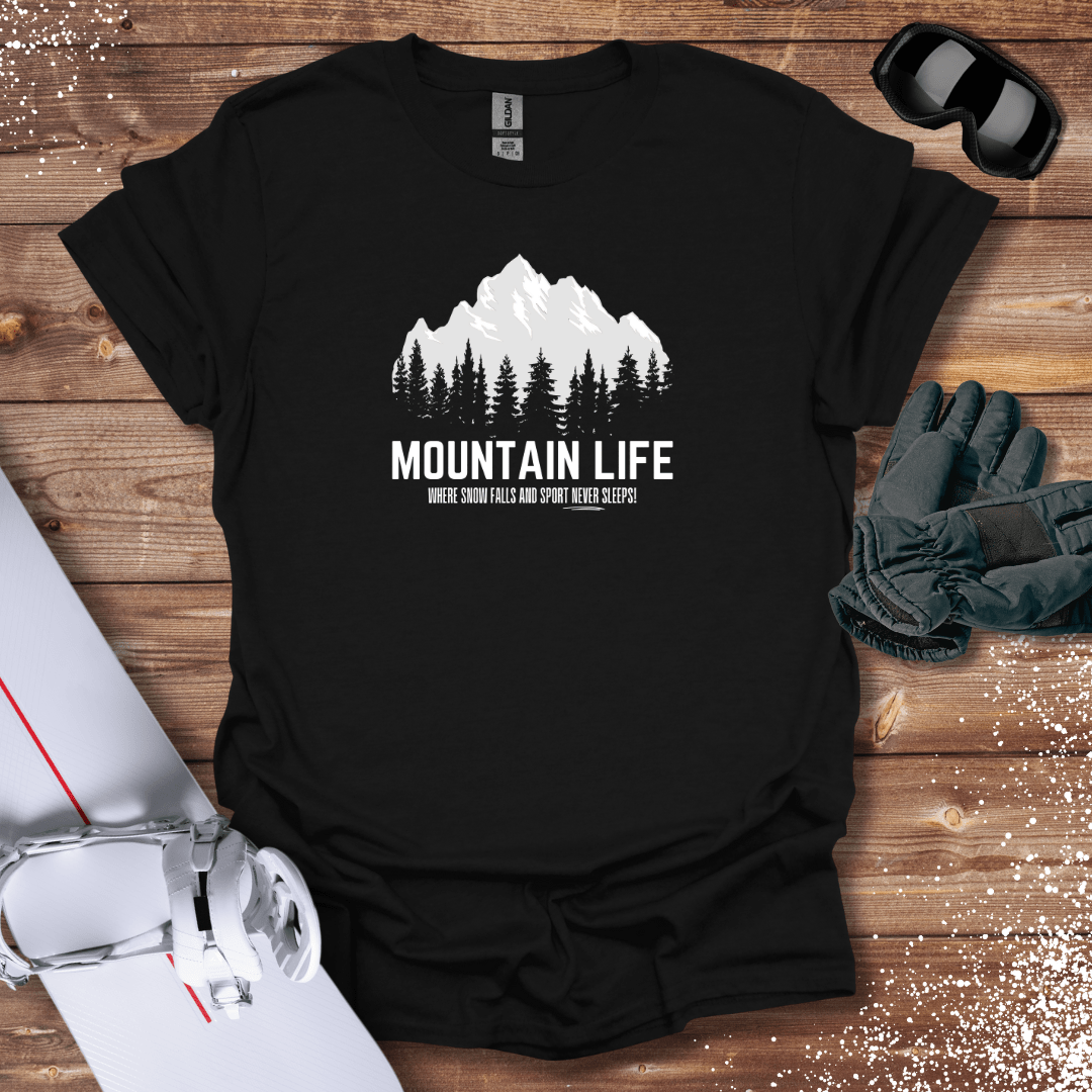 T-Shirt Black / S Mountain Life T-Shirt