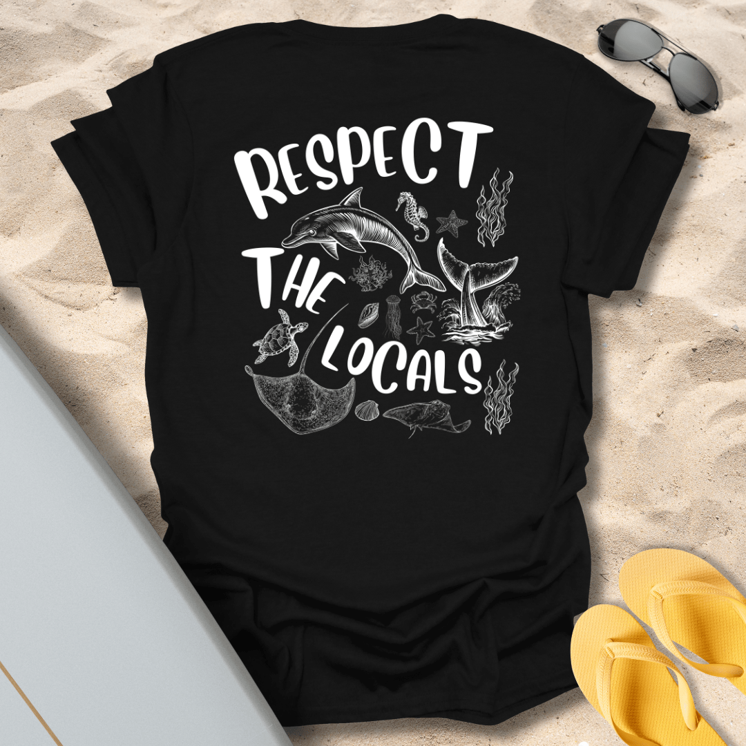 T-Shirt Black / S Respect The Locals T-Shirt