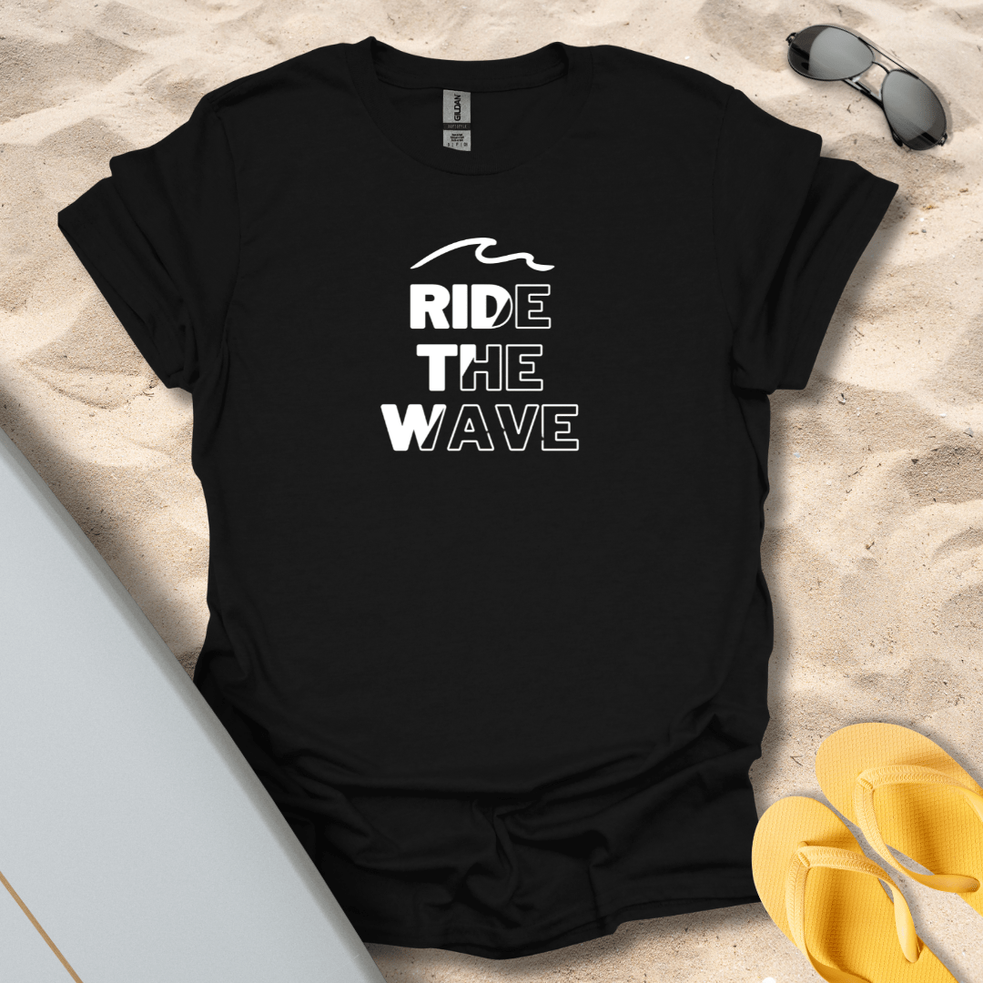 T-Shirt Black / S Ride The Wave T-Shirt