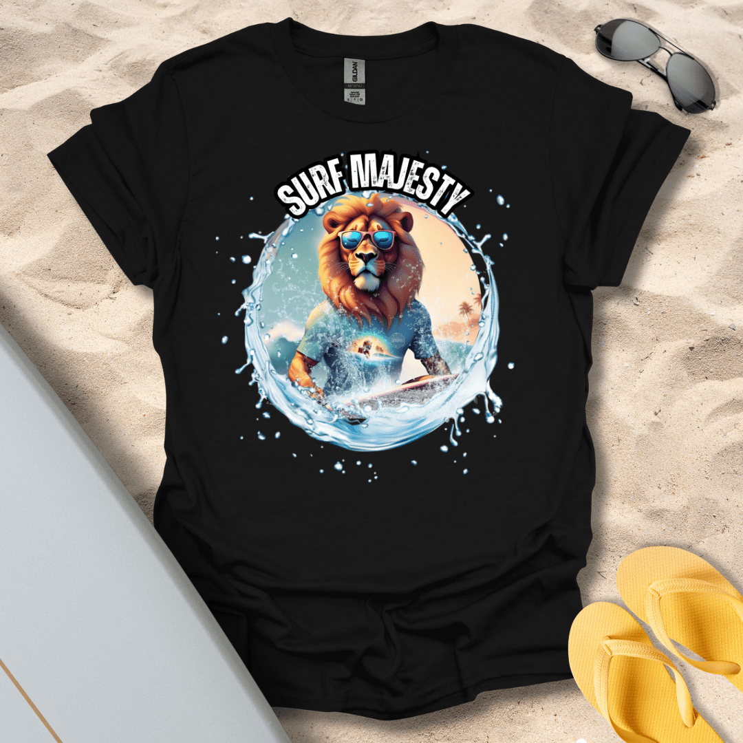 T-Shirt Black / S Surf Majesty T-Shirt