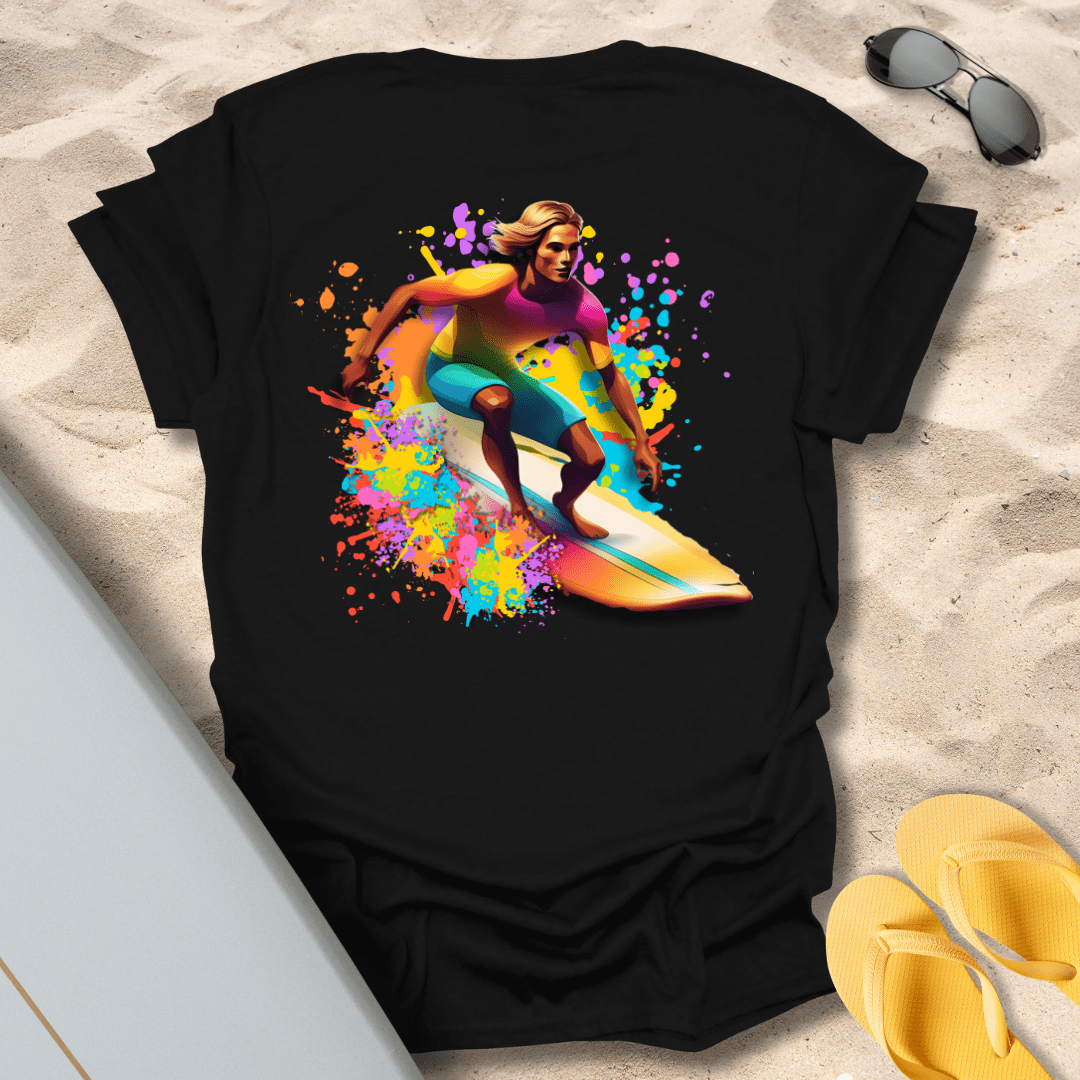 T-Shirt Black / S Surfer Color Burst T-Shirt